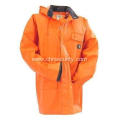 Men's Orange Surrey Waterproof Rain Coat